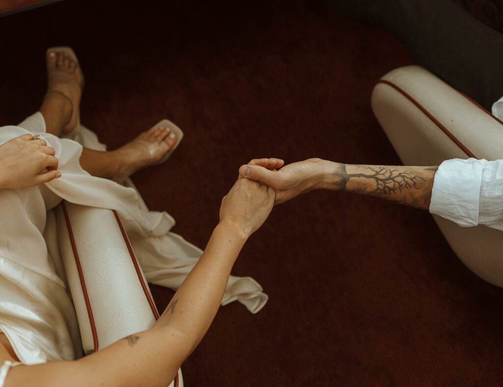 A Moody Engagement at Fox River on the Dreamiest Vintage Boat