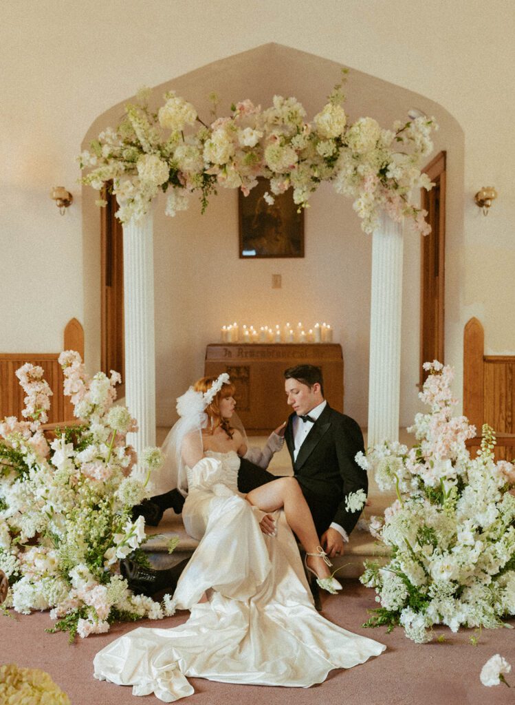 This Central Illinois Church Wedding Brings 1980s Vibes Into 2025