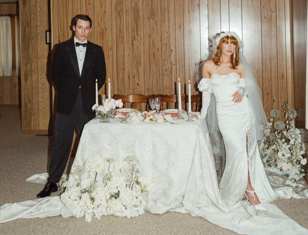 This Central Illinois Church Wedding Brings 1980s Vibes Into 2025