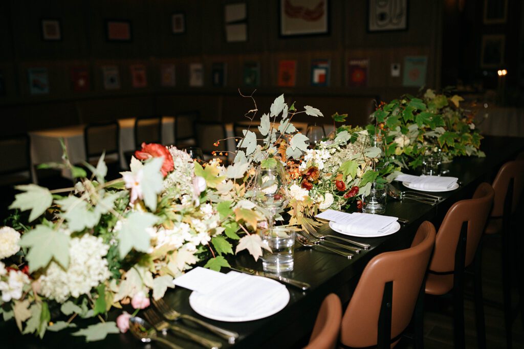 timeless wedding reception decor