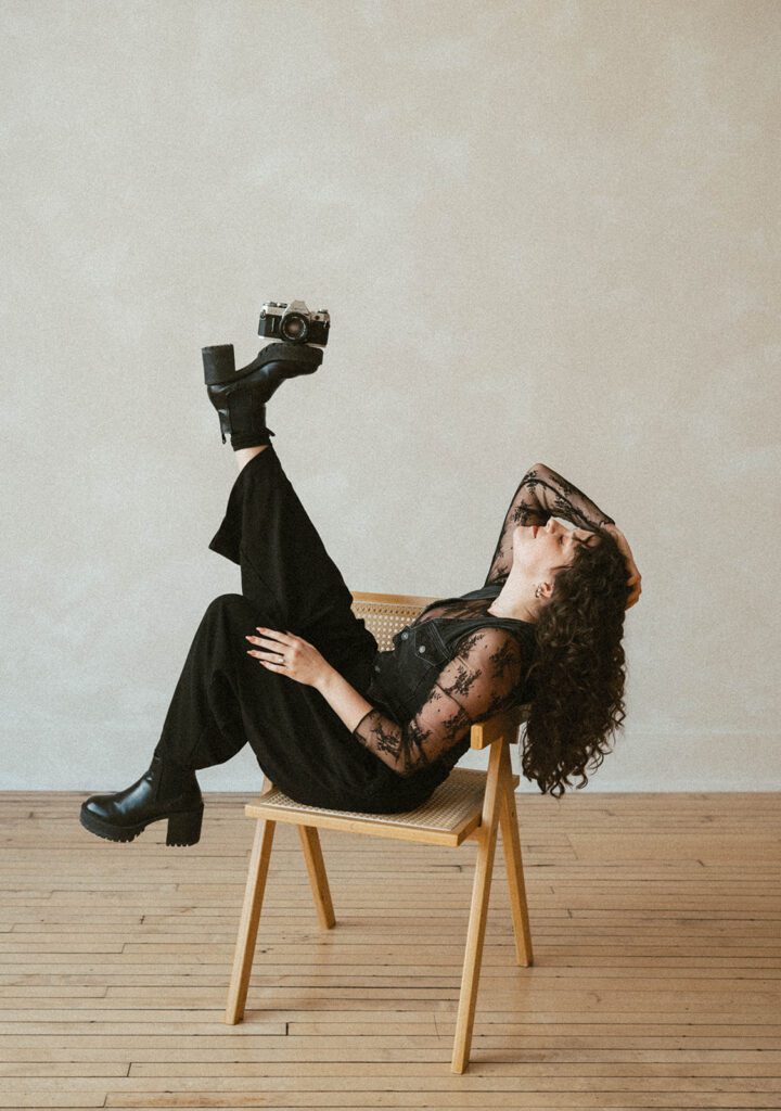 fun and playful brand photos in chicago