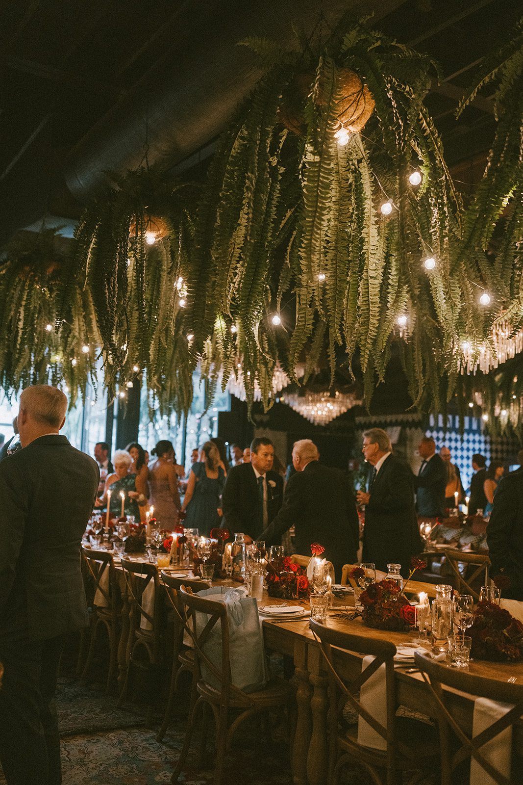 A wedding reception at Beatnik West Town