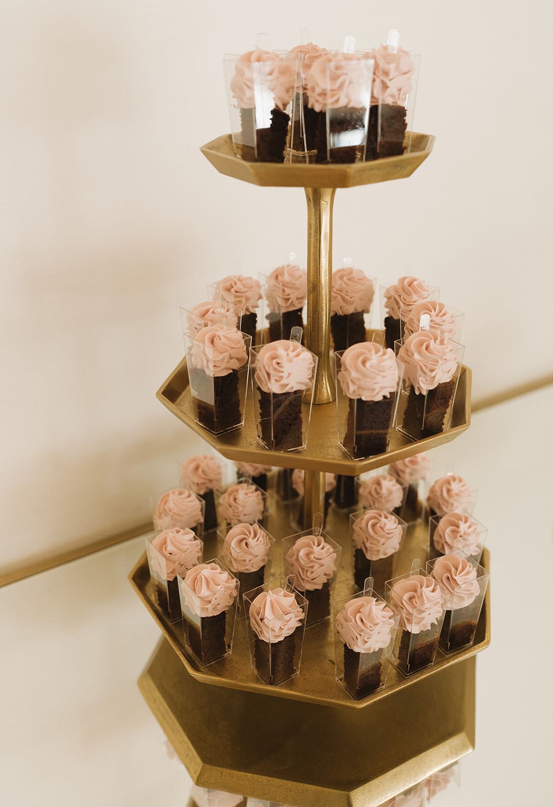 Dessert cups as 2027 wedding trends