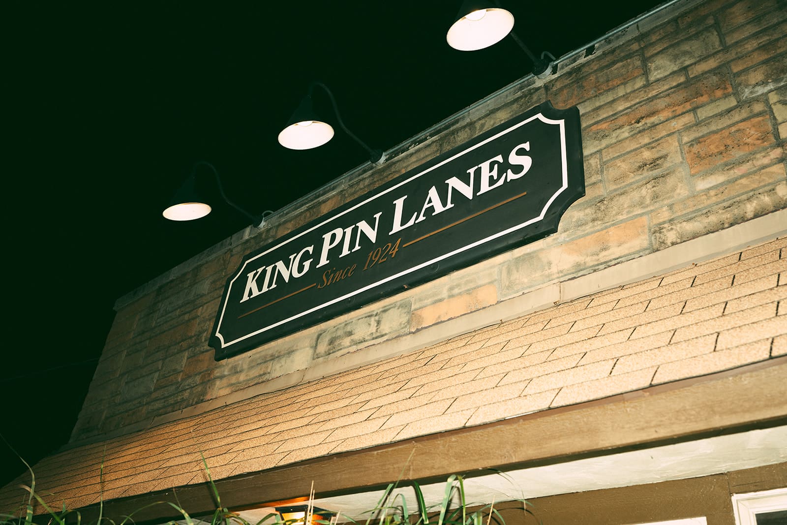 King Pin Lanes, where a funky wedding was held